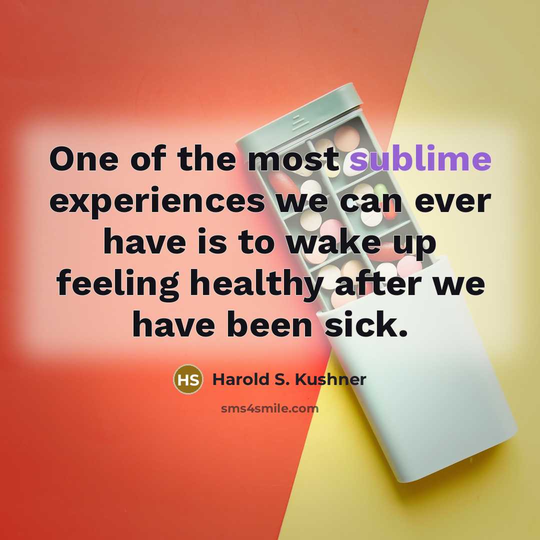 “One of the most sublime experiences we can ever have…” quote by Harold S. Kushner