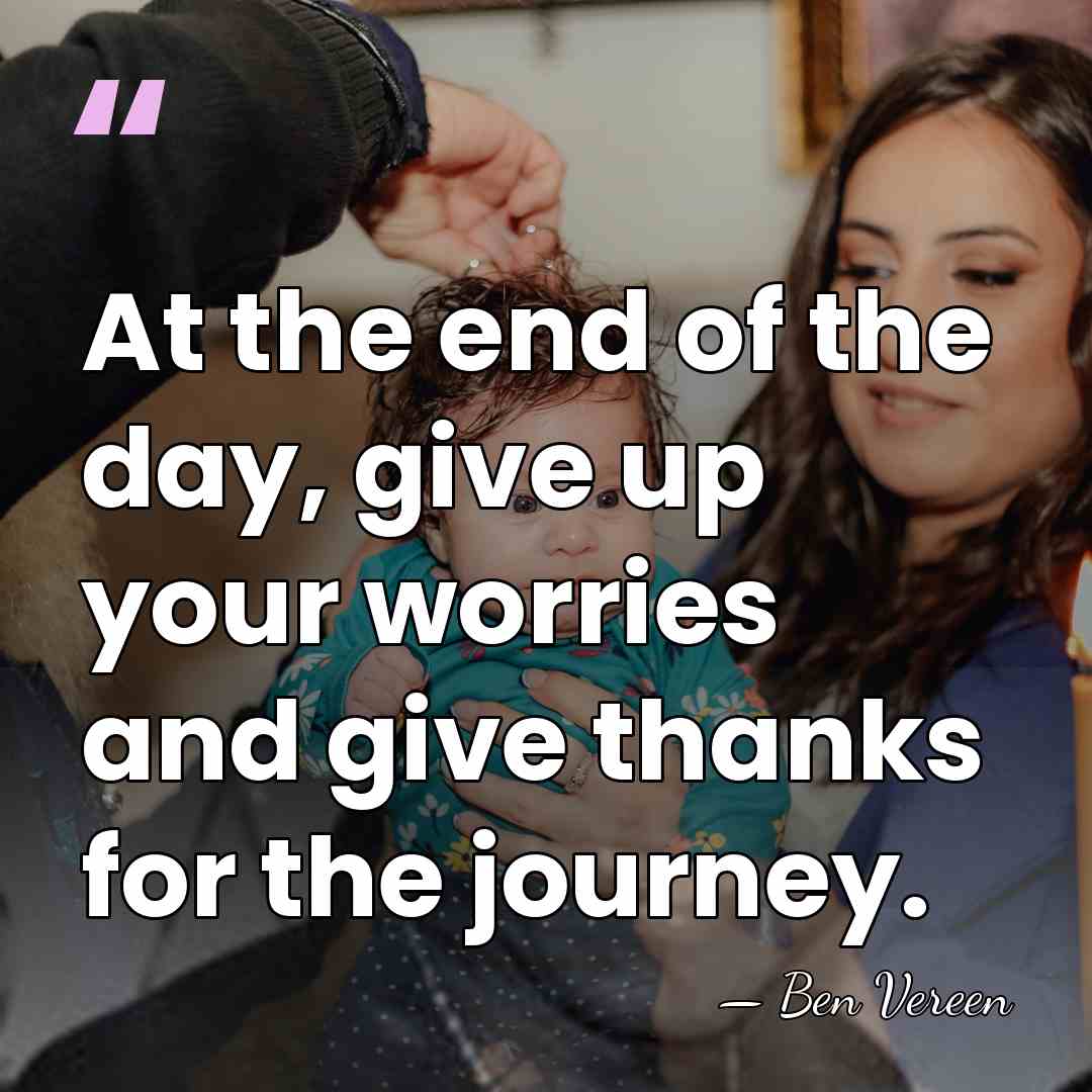 At the end of the day, give up your worries and give&hellip; - Ben Vereen