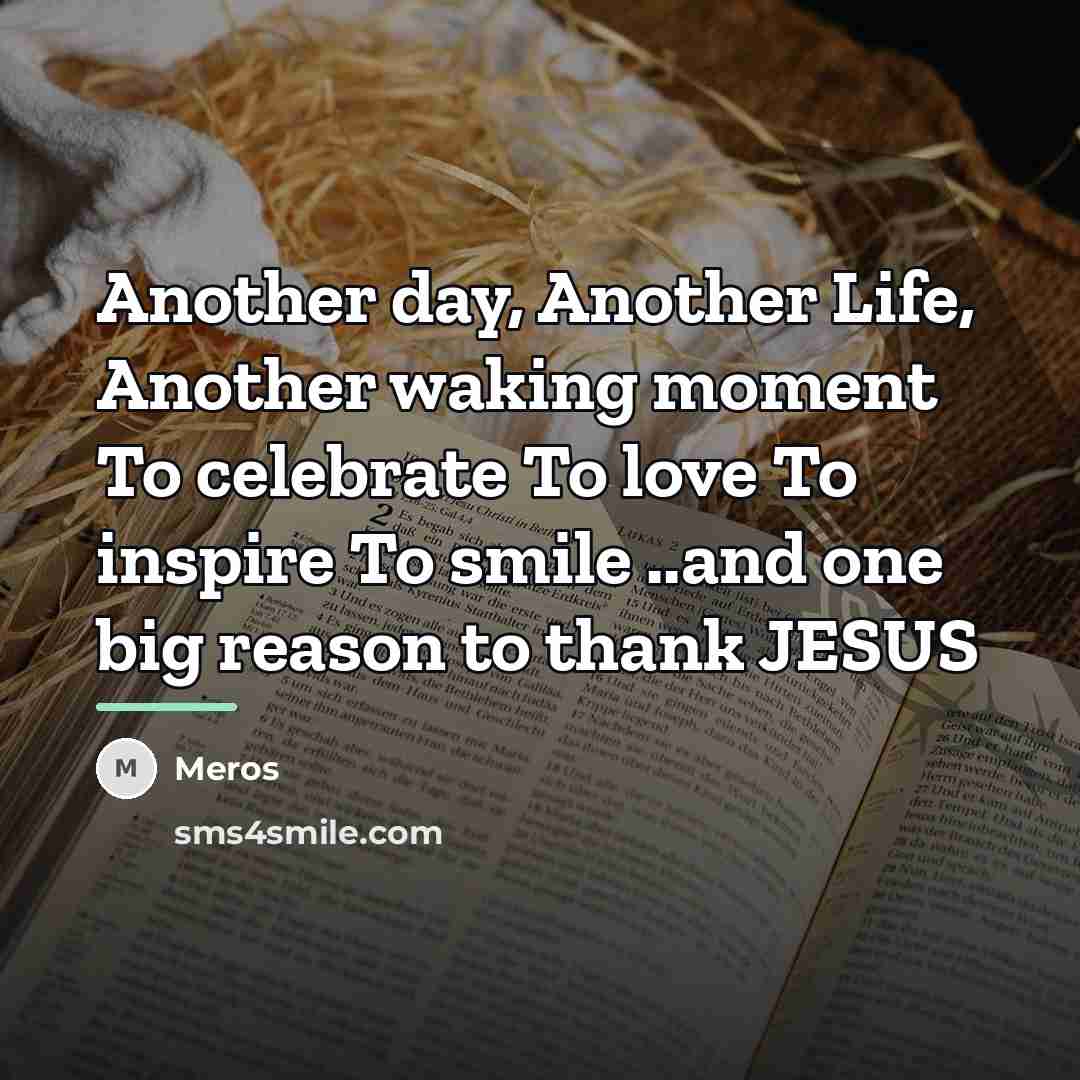 “Another day, Another Life, Another waking moment To celebrate To…” quote by Meros