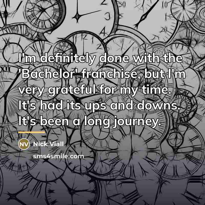 “I'm definitely done with the 'Bachelor' franchise, but I'm very…” quote by Nick Viall