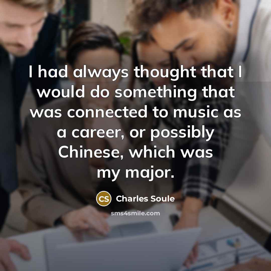 “I had always thought that I would do something that…” quote by Charles Soule