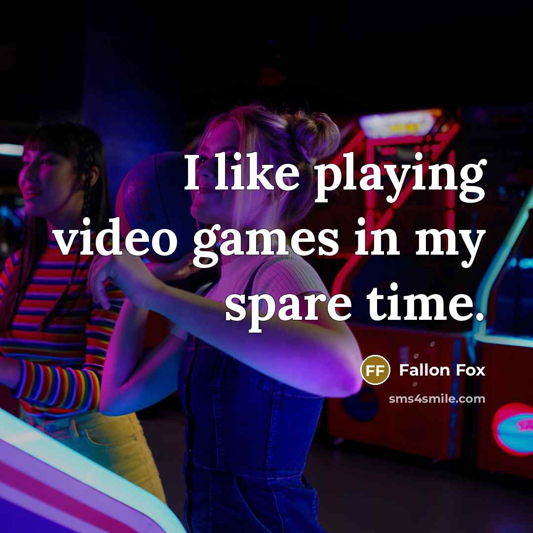 “I like playing video games in my spare time.…” quote by Fallon Fox