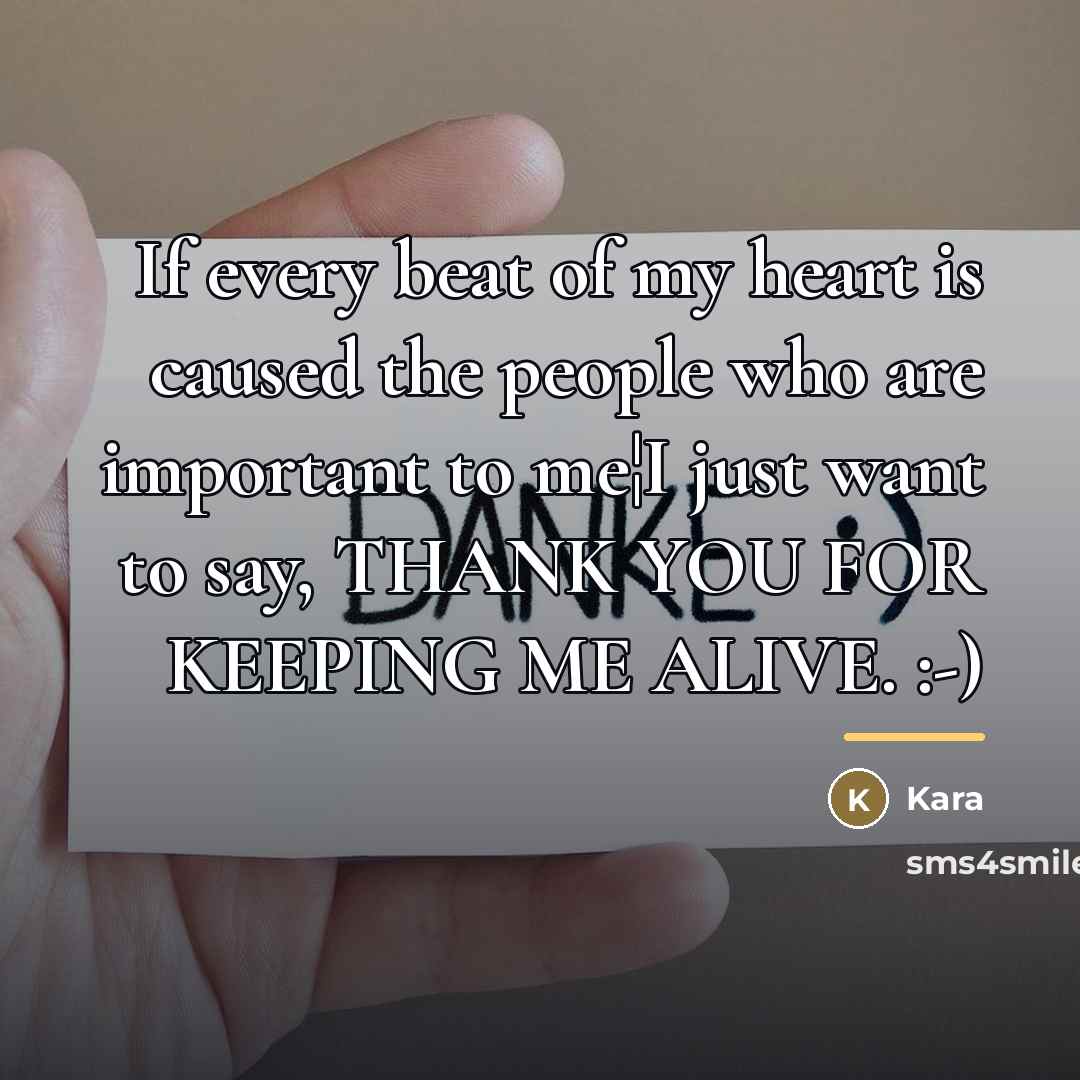 “If every beat of my heart is caused the people…” quote by Kara