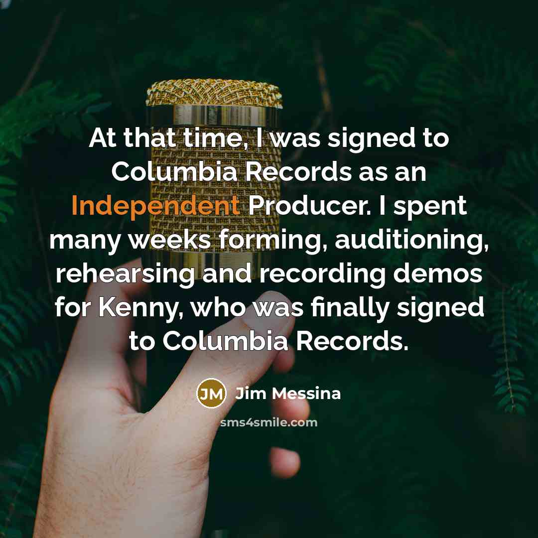 “At that time, I was signed to Columbia Records as…” quote by Jim Messina