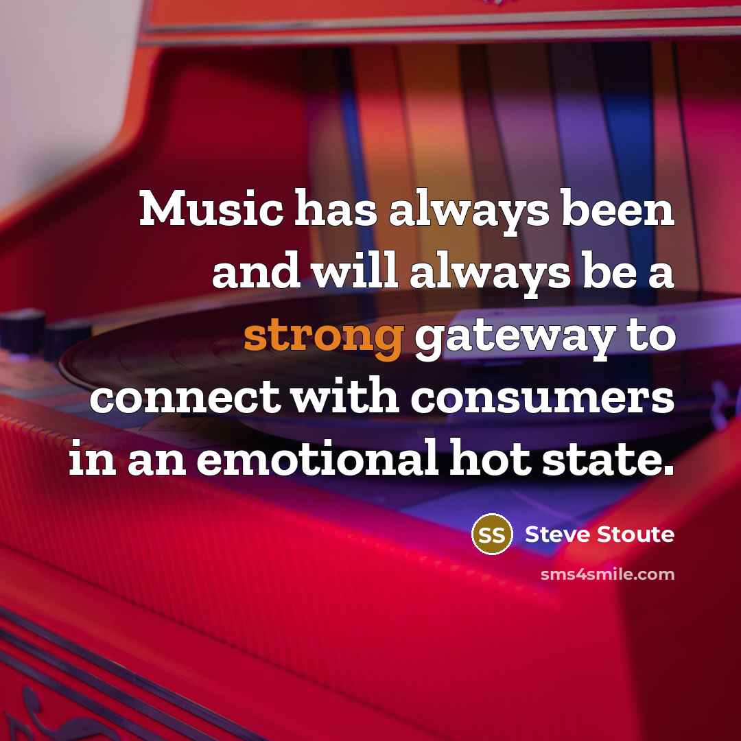 “Music has always been and will always be a strong…” quote by Steve Stoute