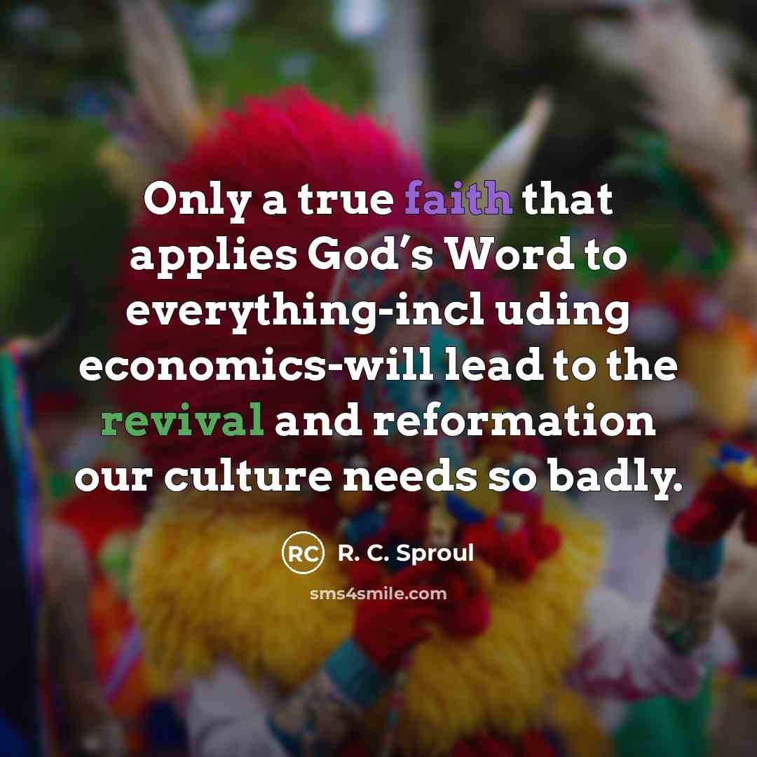 “Only a true faith that applies God’s Word to everything-incl…” quote by R. C. Sproul