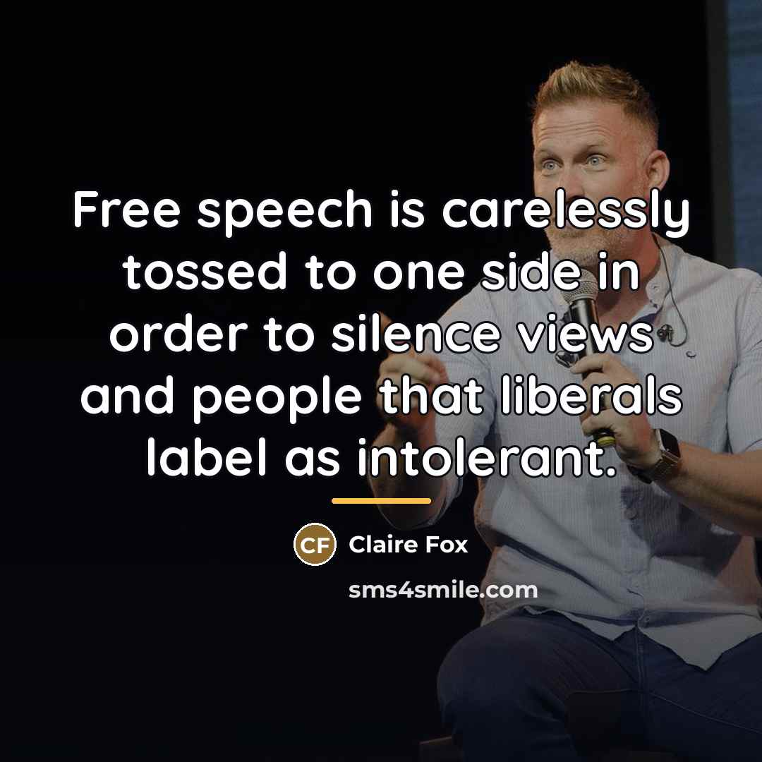 “Free speech is carelessly tossed to one side in order…” quote by Claire Fox