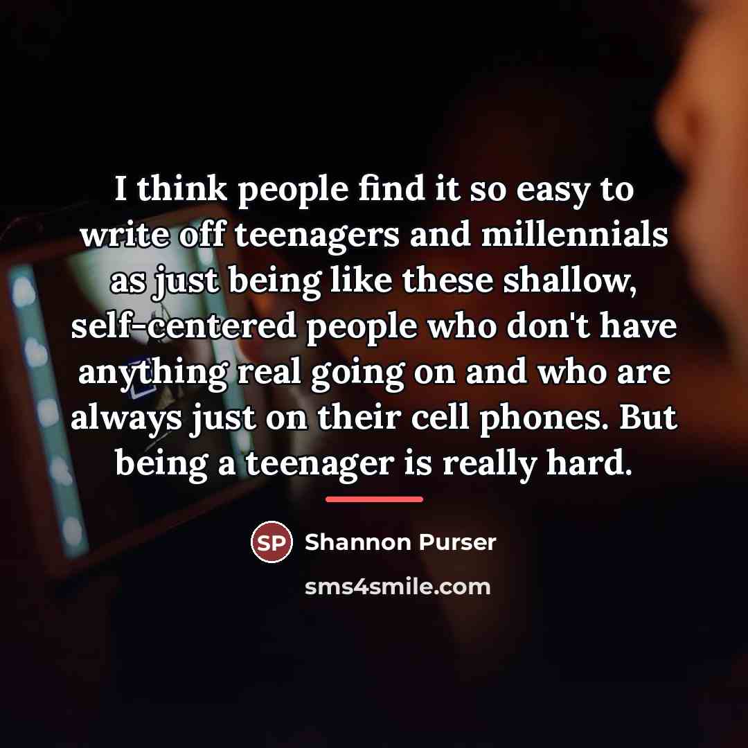 “I think people find it so easy to write off…” quote by Shannon Purser