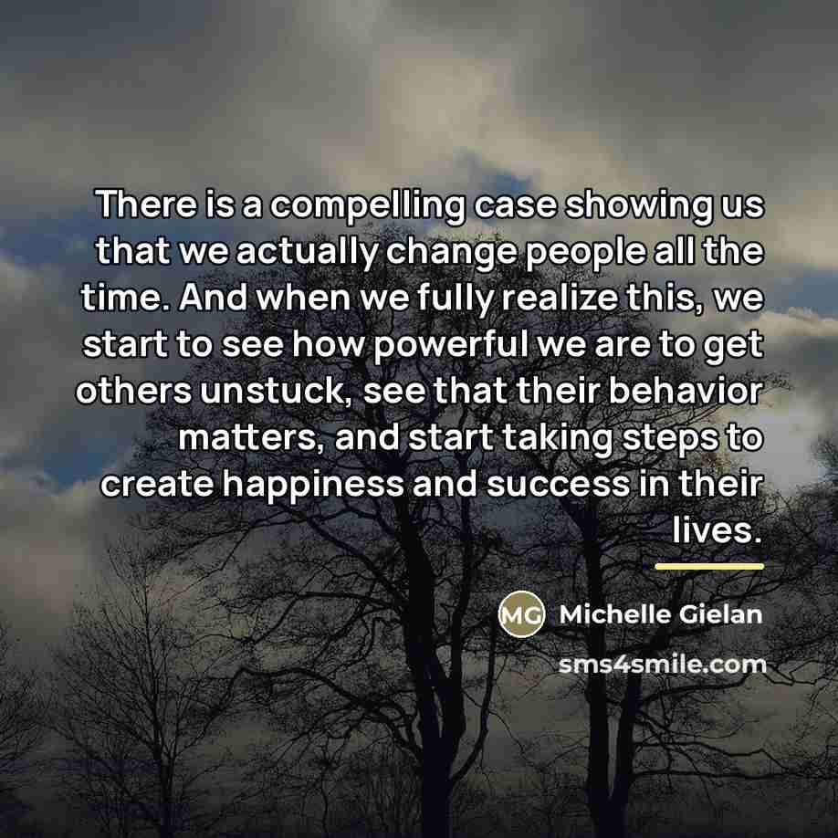 “There is a compelling case showing us that we actually…” quote by Michelle Gielan