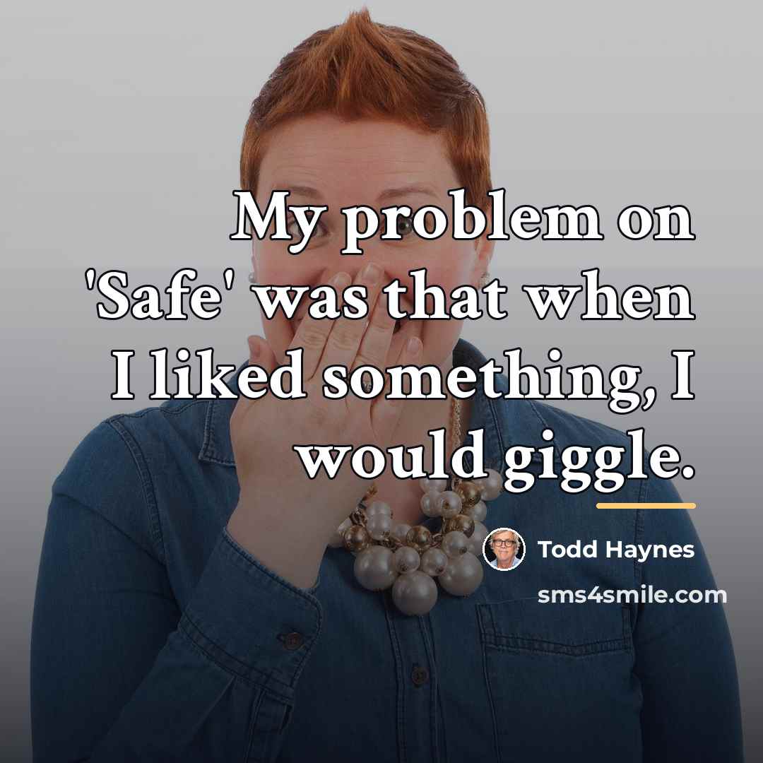 “My problem on 'Safe' was that when I liked something,…” quote by Todd Haynes