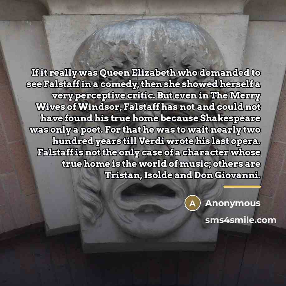 “If it really was Queen Elizabeth who demanded to see…” quote by Anonymous