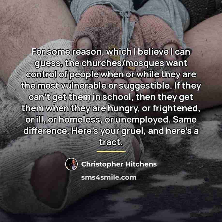 “For some reason, which I believe I can guess, the…” quote by Christopher Hitchens