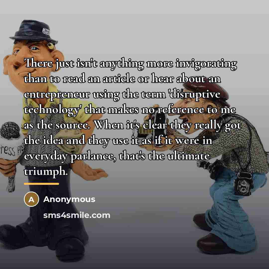 “There just isn't anything more invigorating than to read an…” quote by Anonymous