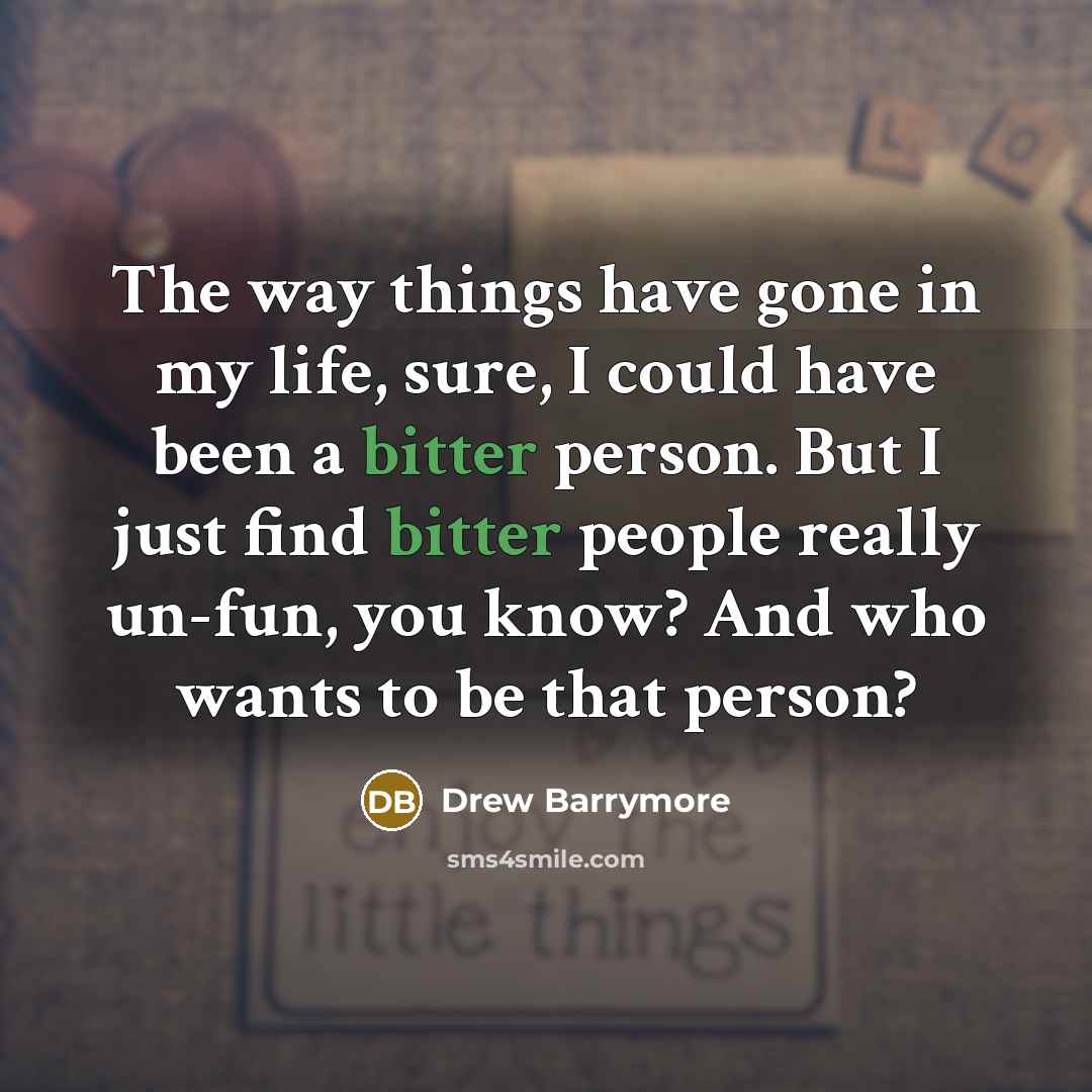 “The way things have gone in my life, sure, I…” quote by Drew Barrymore