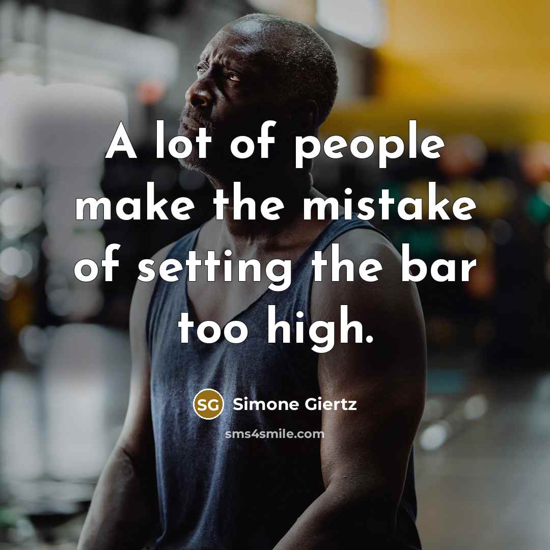 “A lot of people make the mistake of setting the…” quote by Simone Giertz