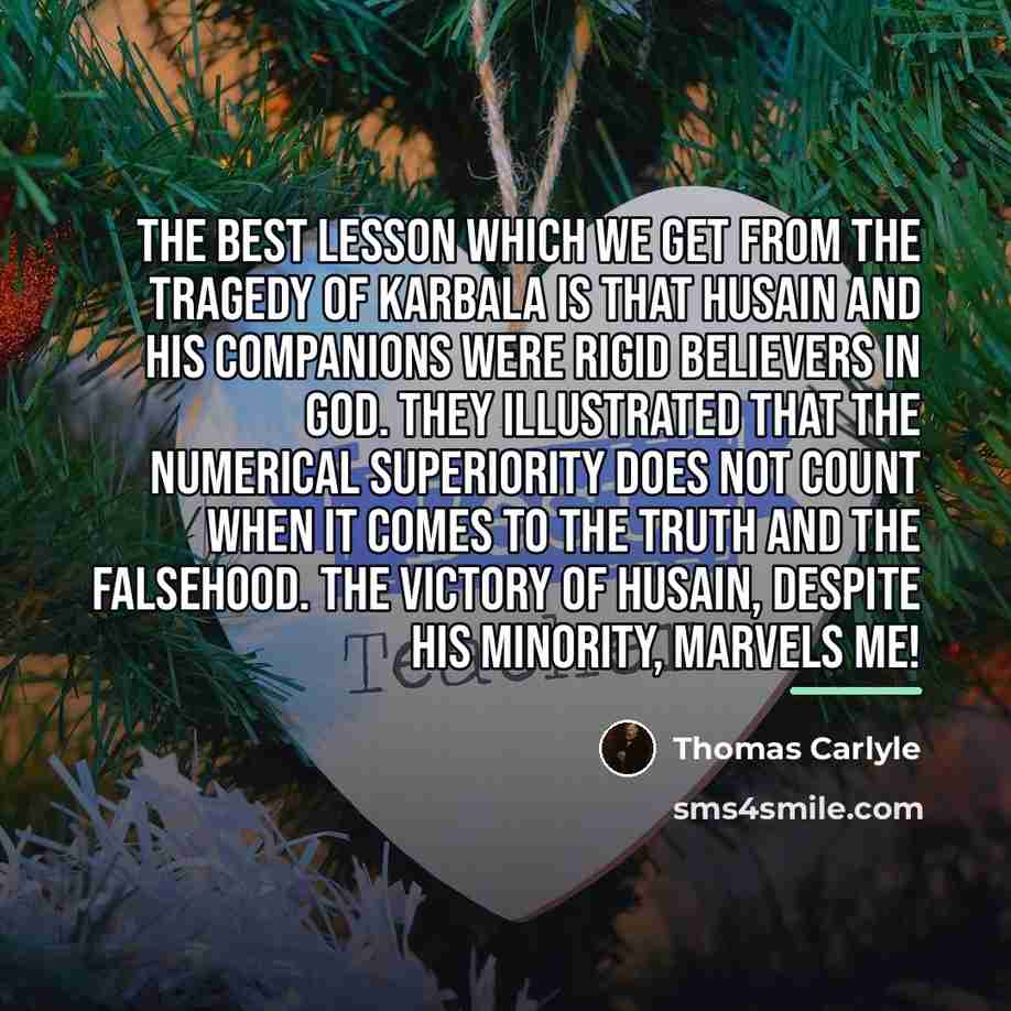 “The best lesson which we get from the tragedy of…” quote by Thomas Carlyle