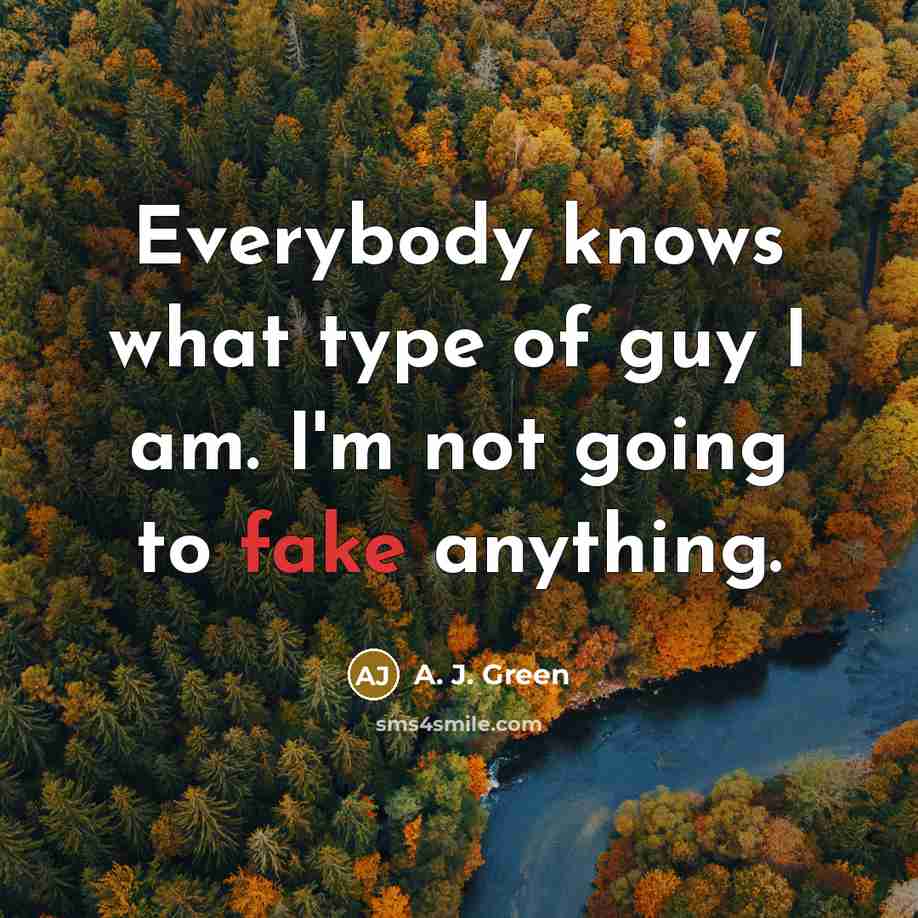 “Everybody knows what type of guy I am. I'm not…” quote by A. J. Green