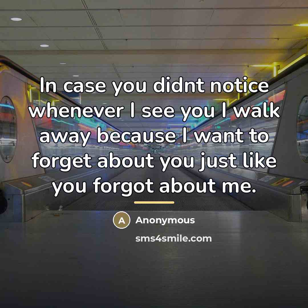 “In case you didnt notice whenever I see you I…” quote by Anonymous
