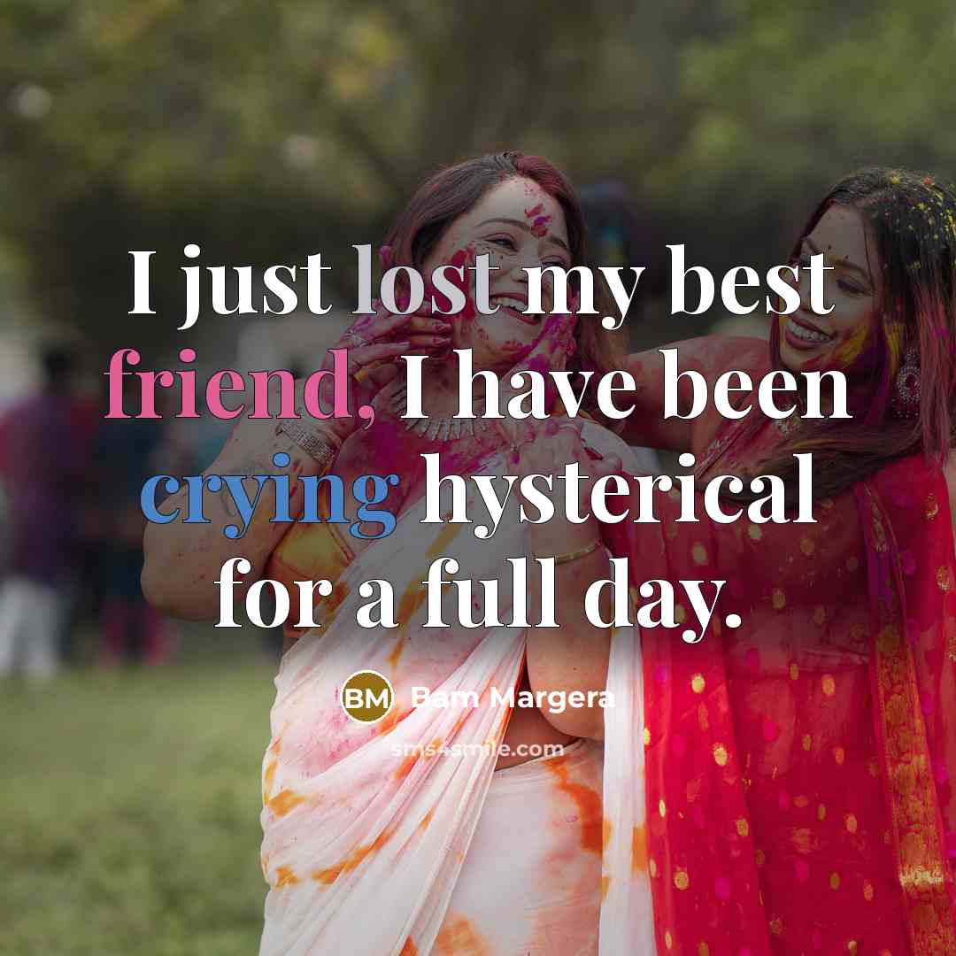 “I just lost my best friend, I have been crying…” quote by Bam Margera