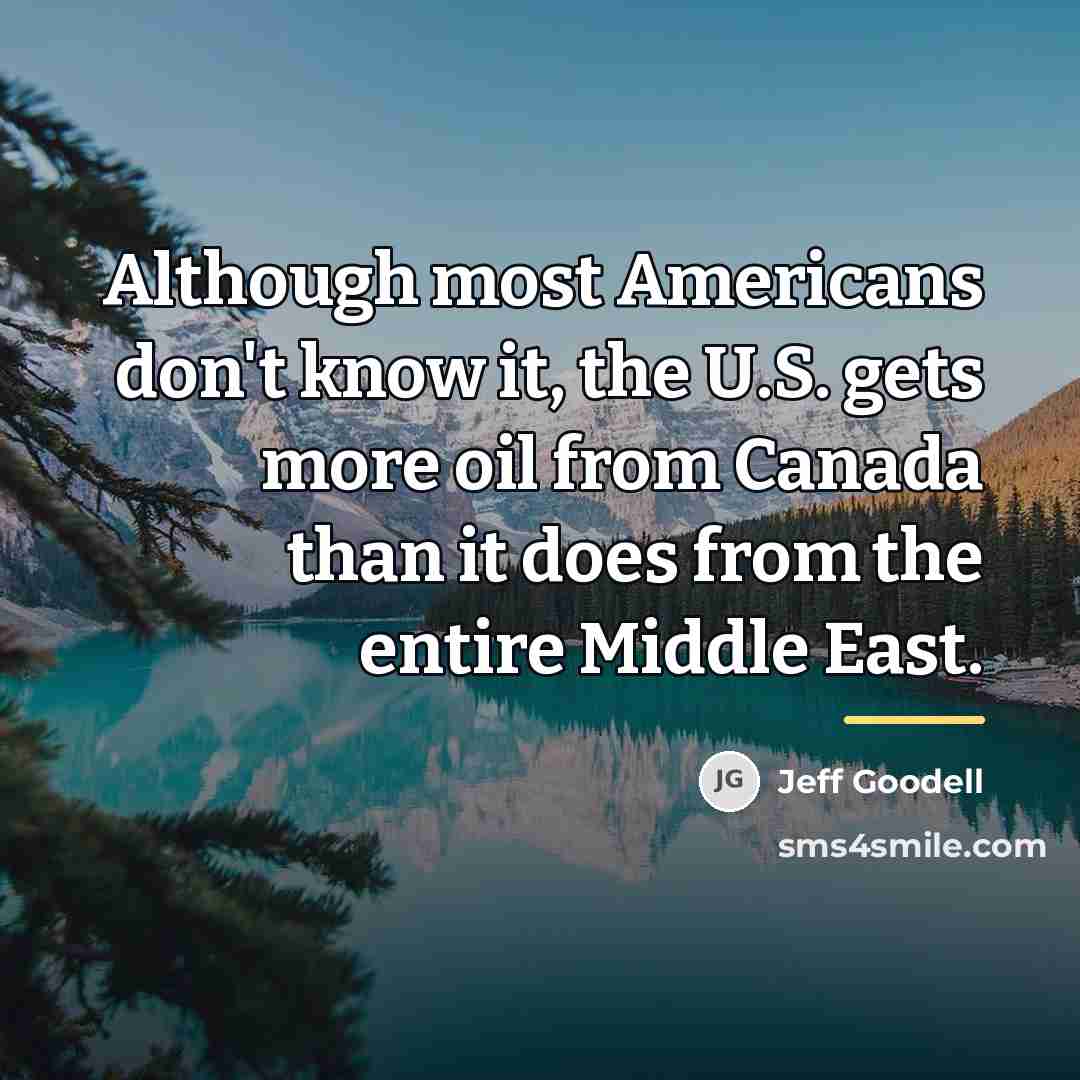 “Although most Americans don't know it, the U.S. gets more…” quote by Jeff Goodell