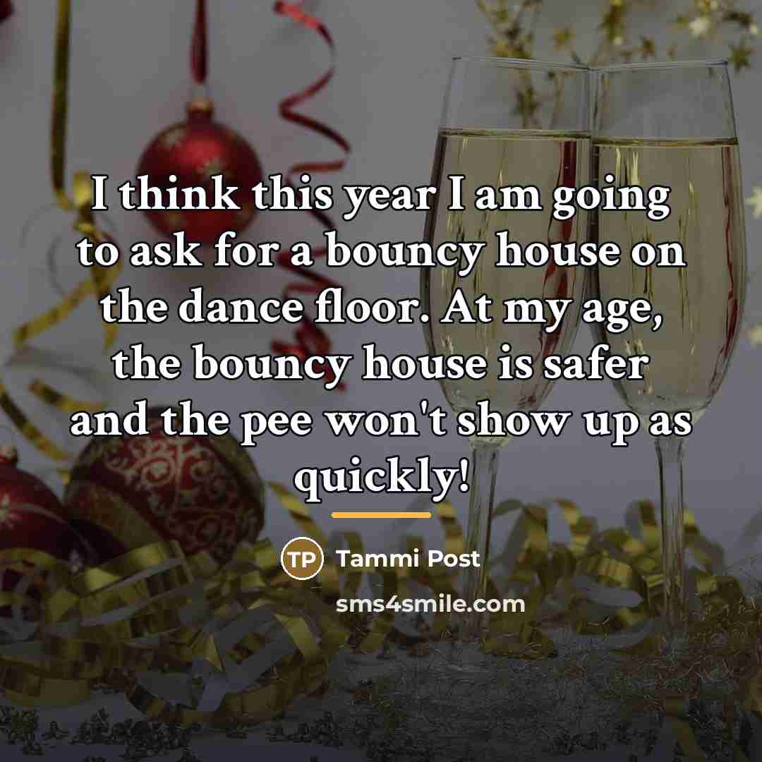 “I think this year I am going to ask for…” quote by Tammi Post