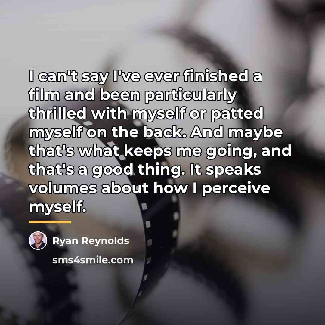 “I can't say I've ever finished a film and been…” quote by Ryan Reynolds