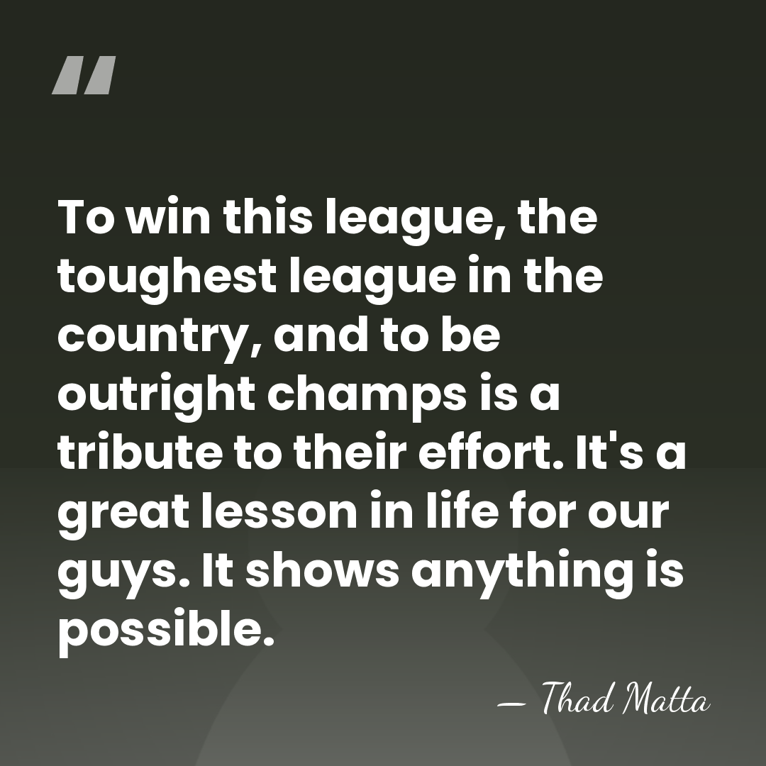 To win this league, the toughest league in the country, and to&hellip; - Thad Matta
