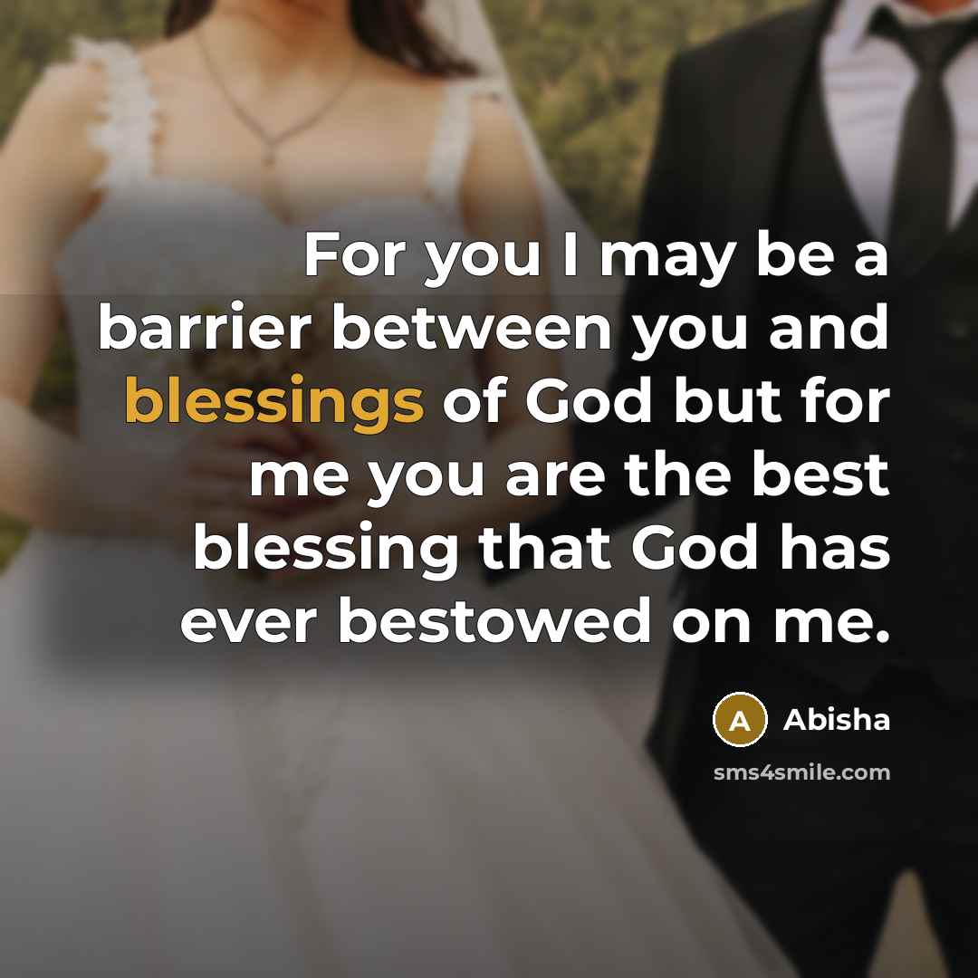 “For you I may be a barrier between you and…” quote by Abisha
