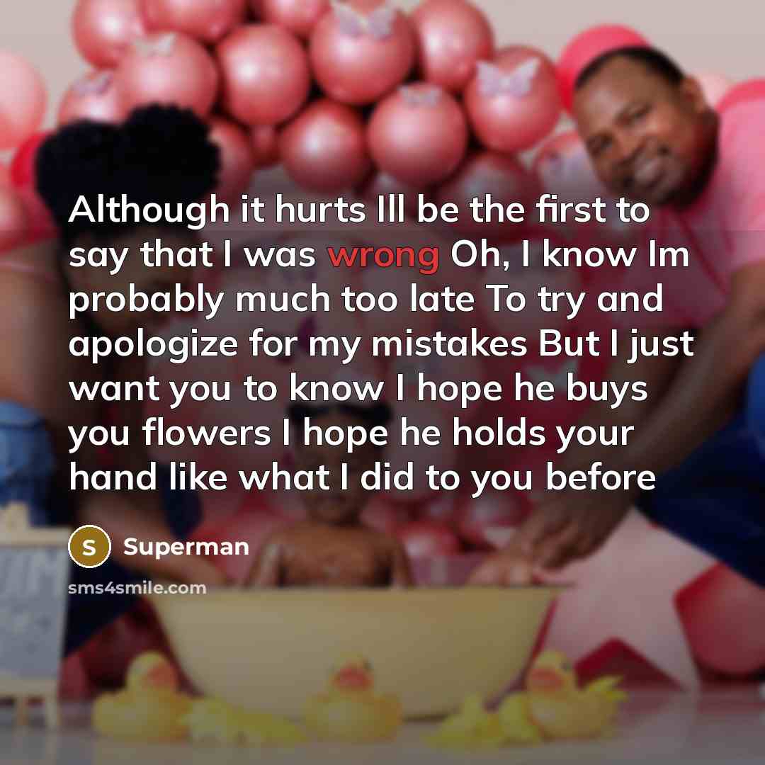 “Although it hurts Ill be the first to say that…” quote by Superman