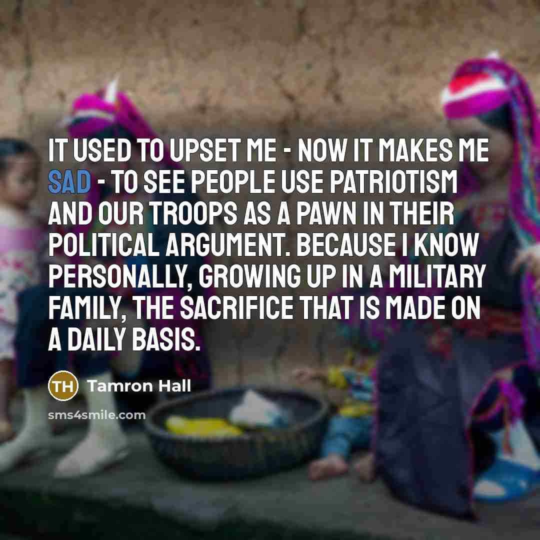“It used to upset me - now it makes me…” quote by Tamron Hall