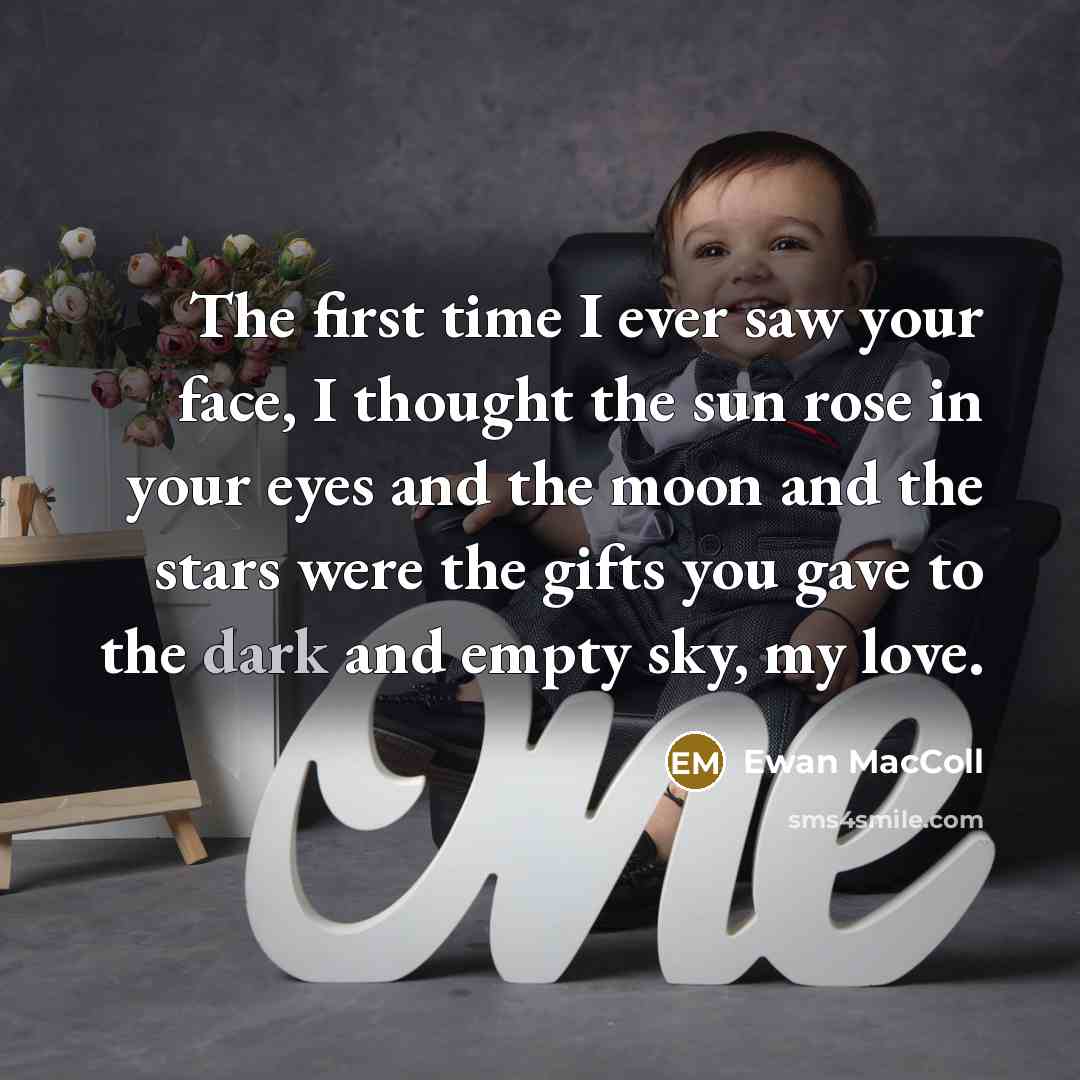 “The first time I ever saw your face, I thought…” quote by Ewan MacColl