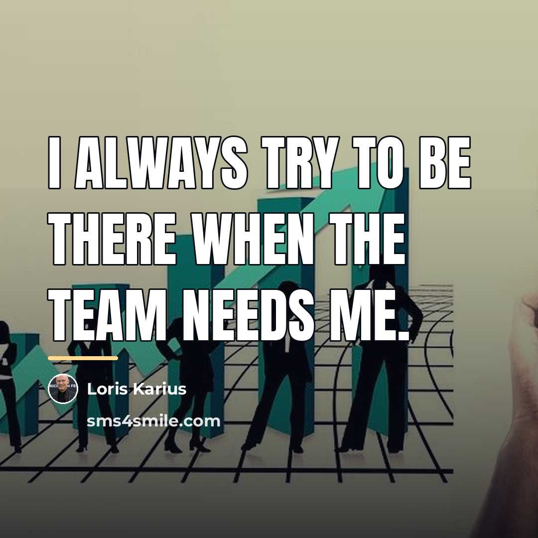 “I always try to be there when the team needs…” quote by Loris Karius