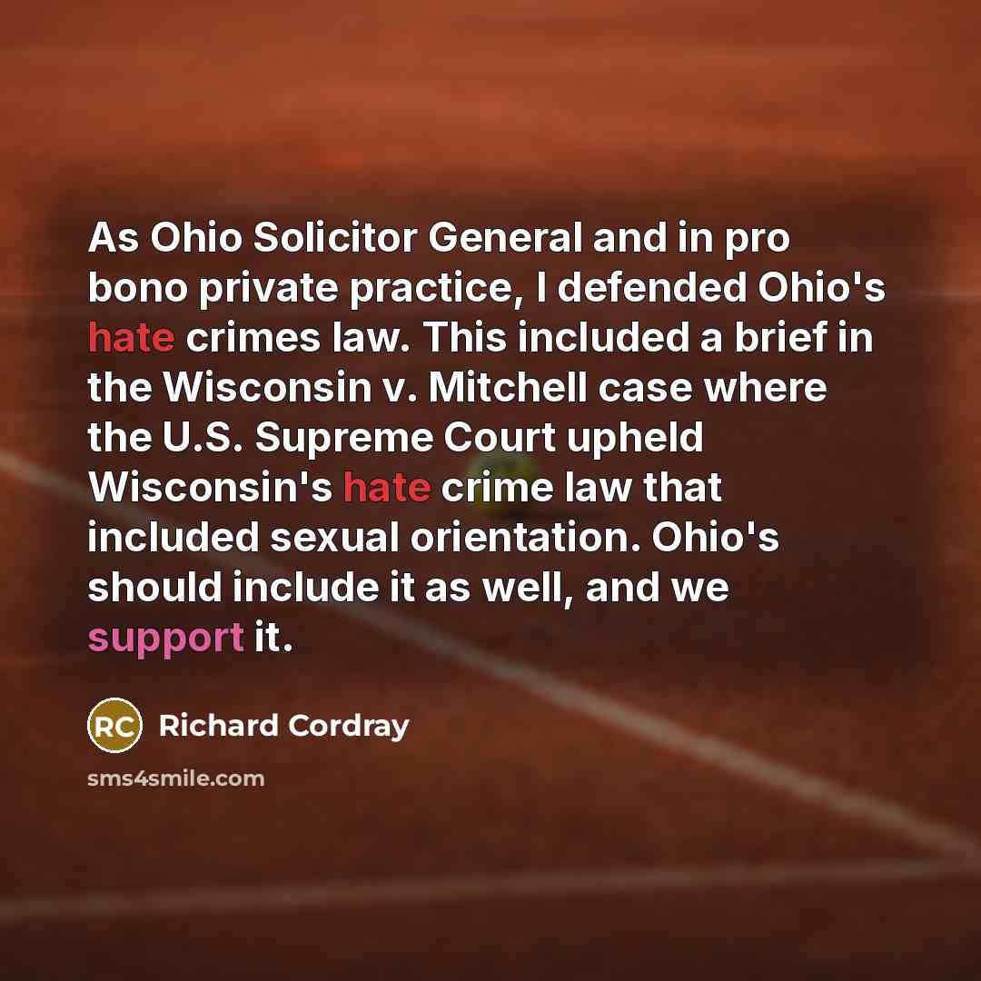 “As Ohio Solicitor General and in pro bono private practice,…” quote by Richard Cordray