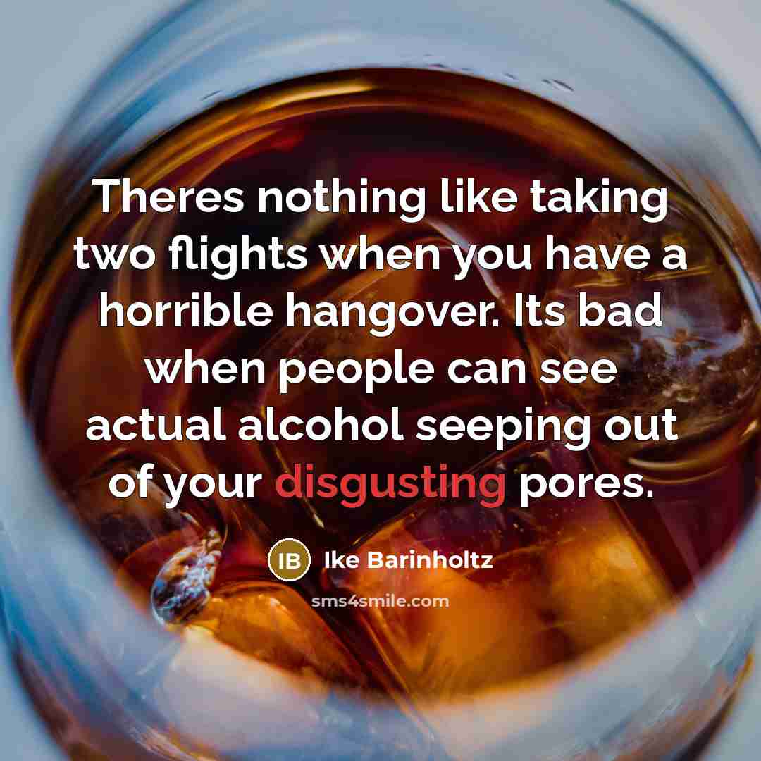 “Theres nothing like taking two flights when you have a…” quote by Ike Barinholtz