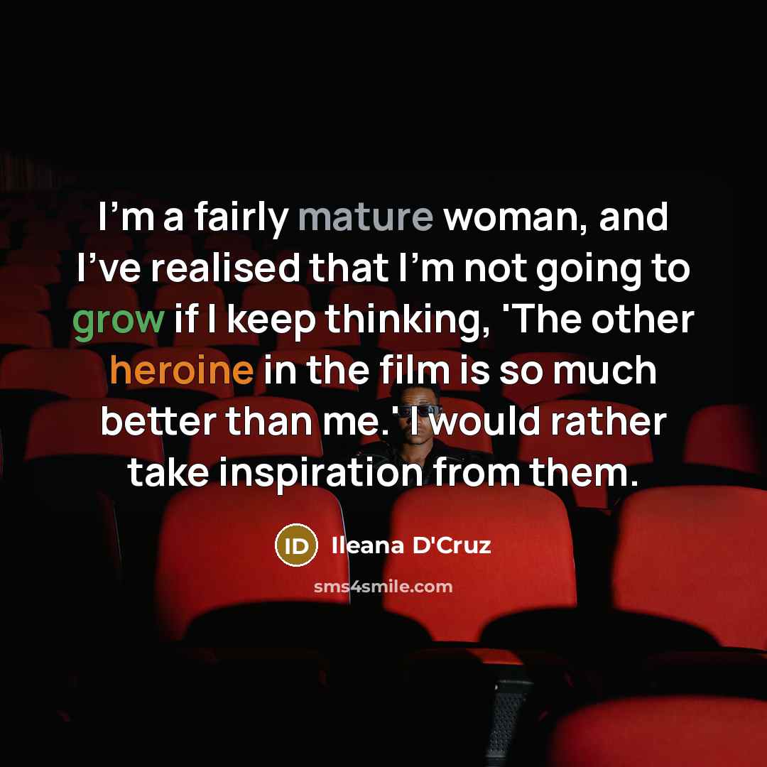 “I'm a fairly mature woman, and I've realised that I'm…” quote by Ileana D'Cruz