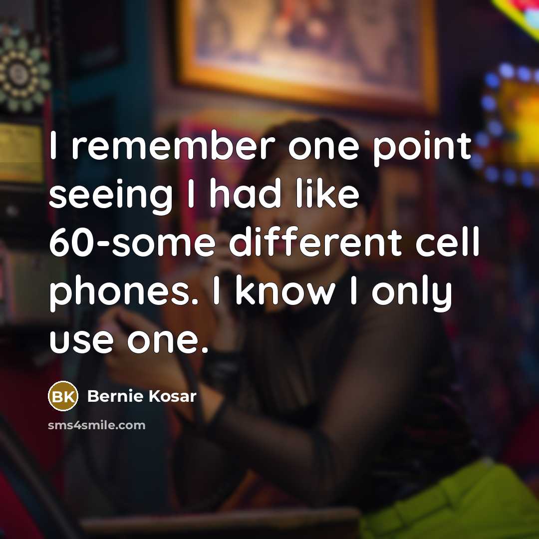 “I remember one point seeing I had like 60-some different…” quote by Bernie Kosar