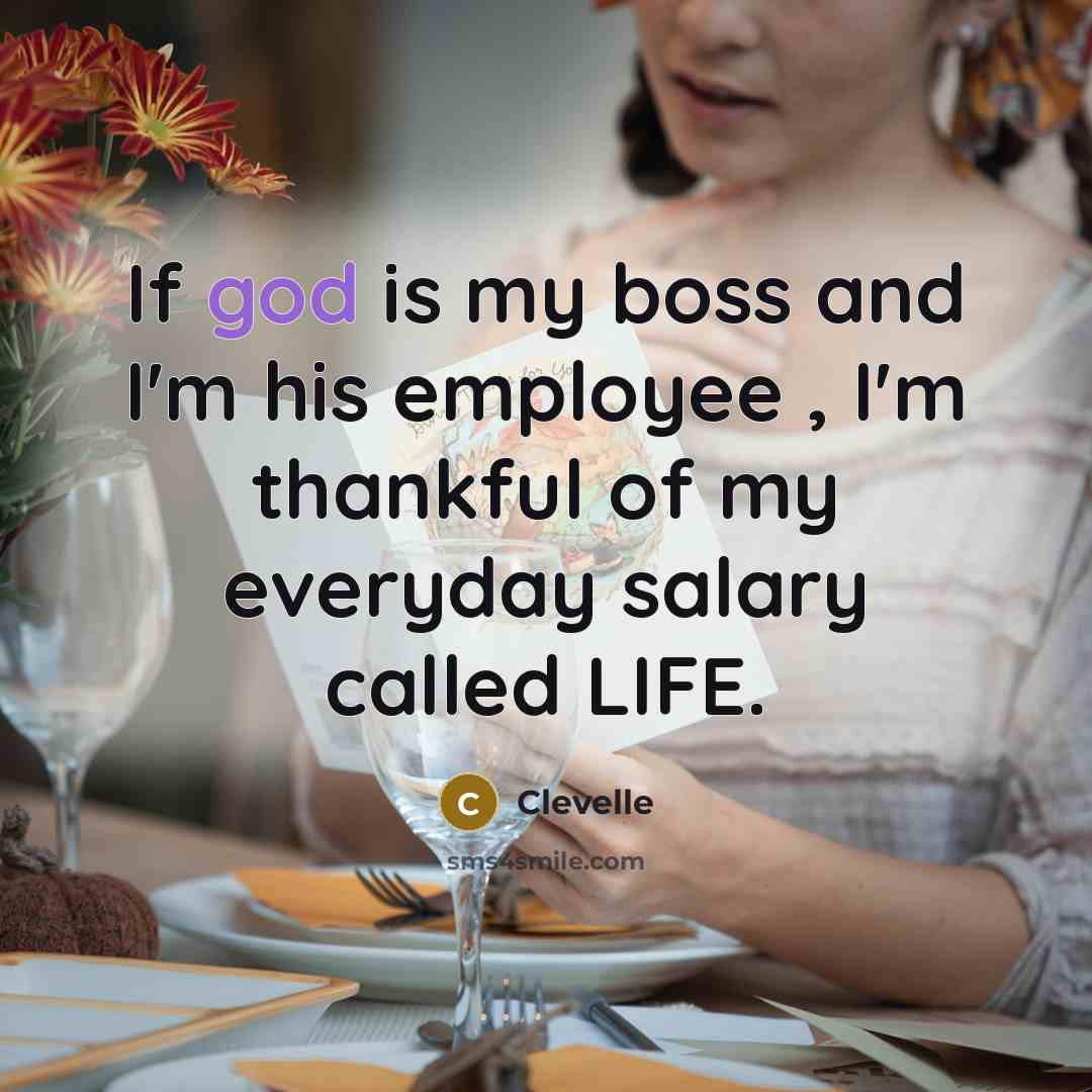 “If god is my boss and I'm his employee ,…” quote by Clevelle
