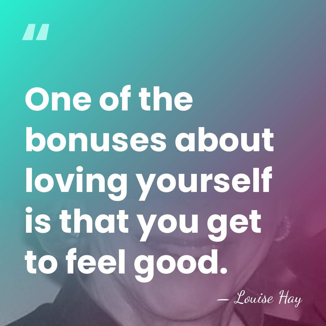 One of the bonuses about loving yourself is that you get to&hellip; - Louise Hay