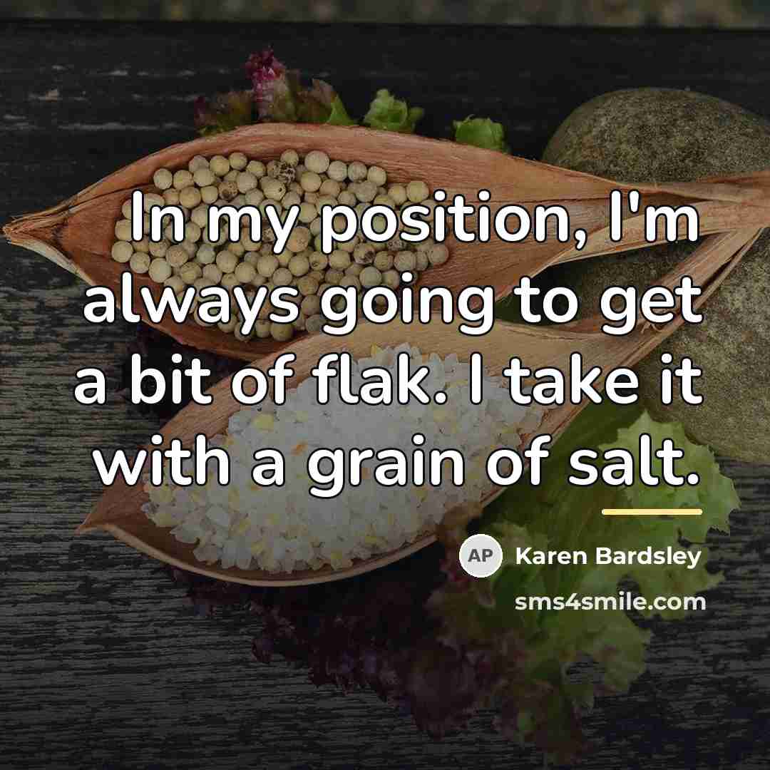 “In my position, I'm always going to get a bit…” quote by Karen Bardsley