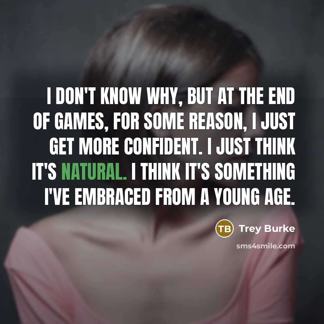 “I don't know why, but at the end of games,…” quote by Trey Burke