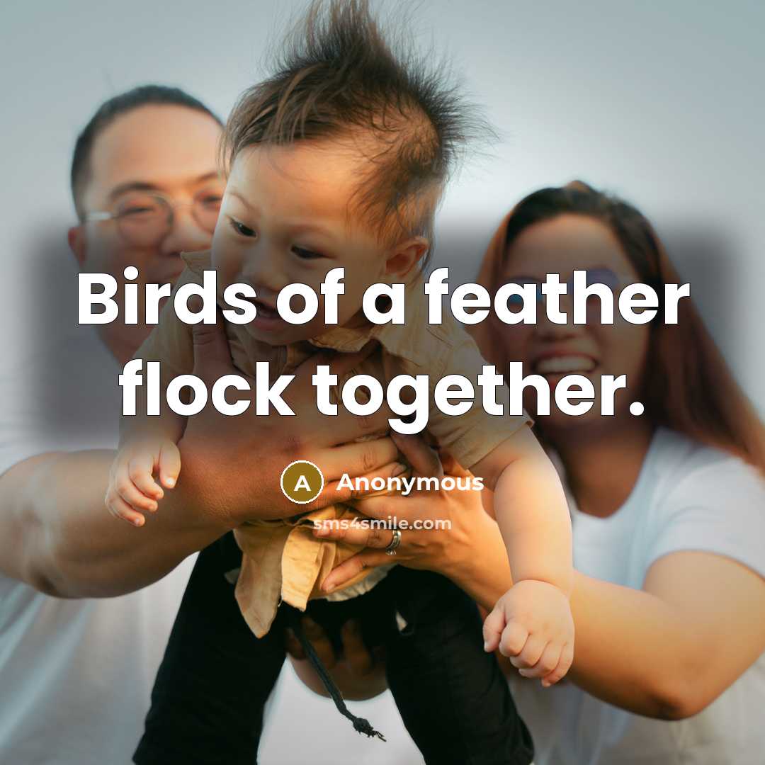 “Birds of a feather flock together.…” quote by Anonymous