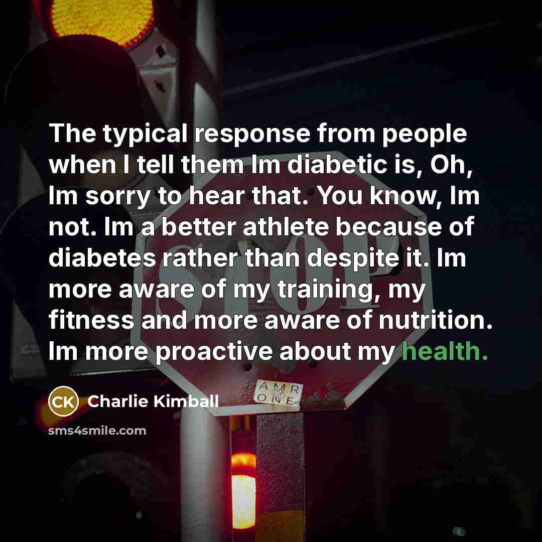 “The typical response from people when I tell them Im…” quote by Charlie Kimball