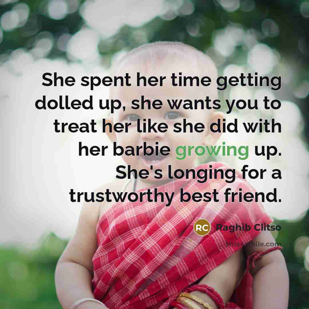 “She spent her time getting dolled up, she wants you…” quote by Raghib Clitso