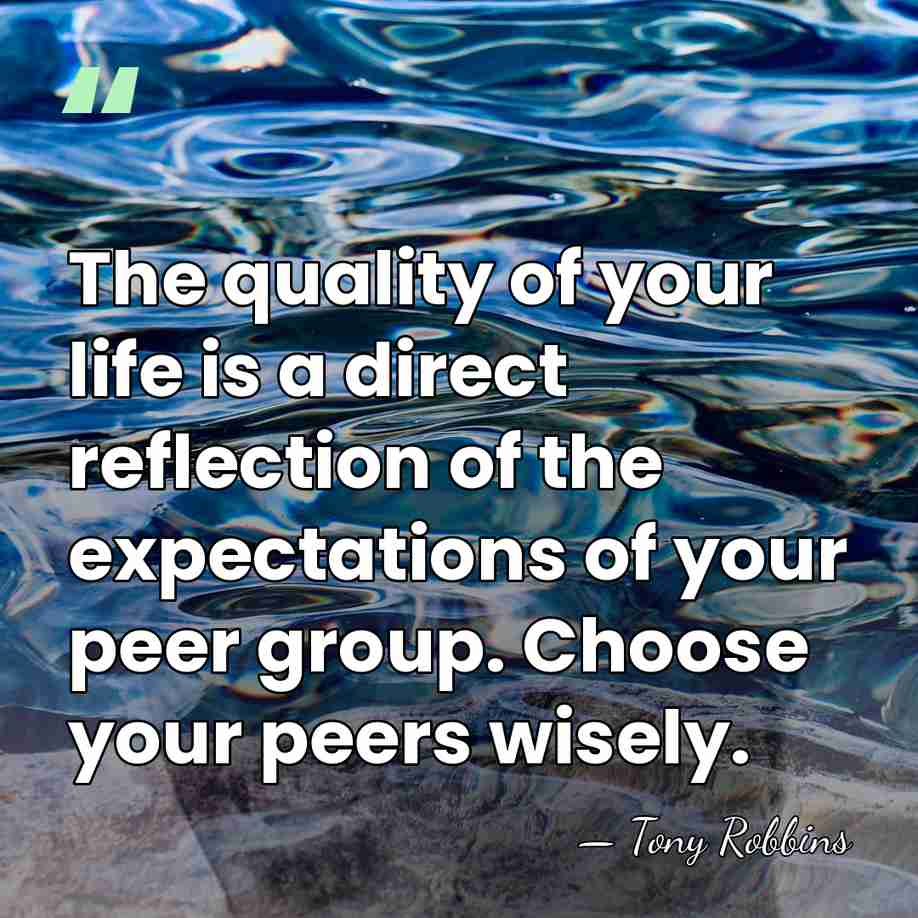 The quality of your life is a direct reflection of the expectations&hellip; - Tony Robbins