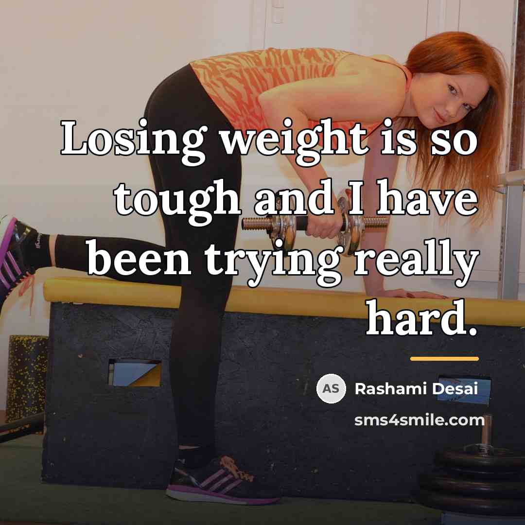 “Losing weight is so tough and I have been trying…” quote by Rashami Desai