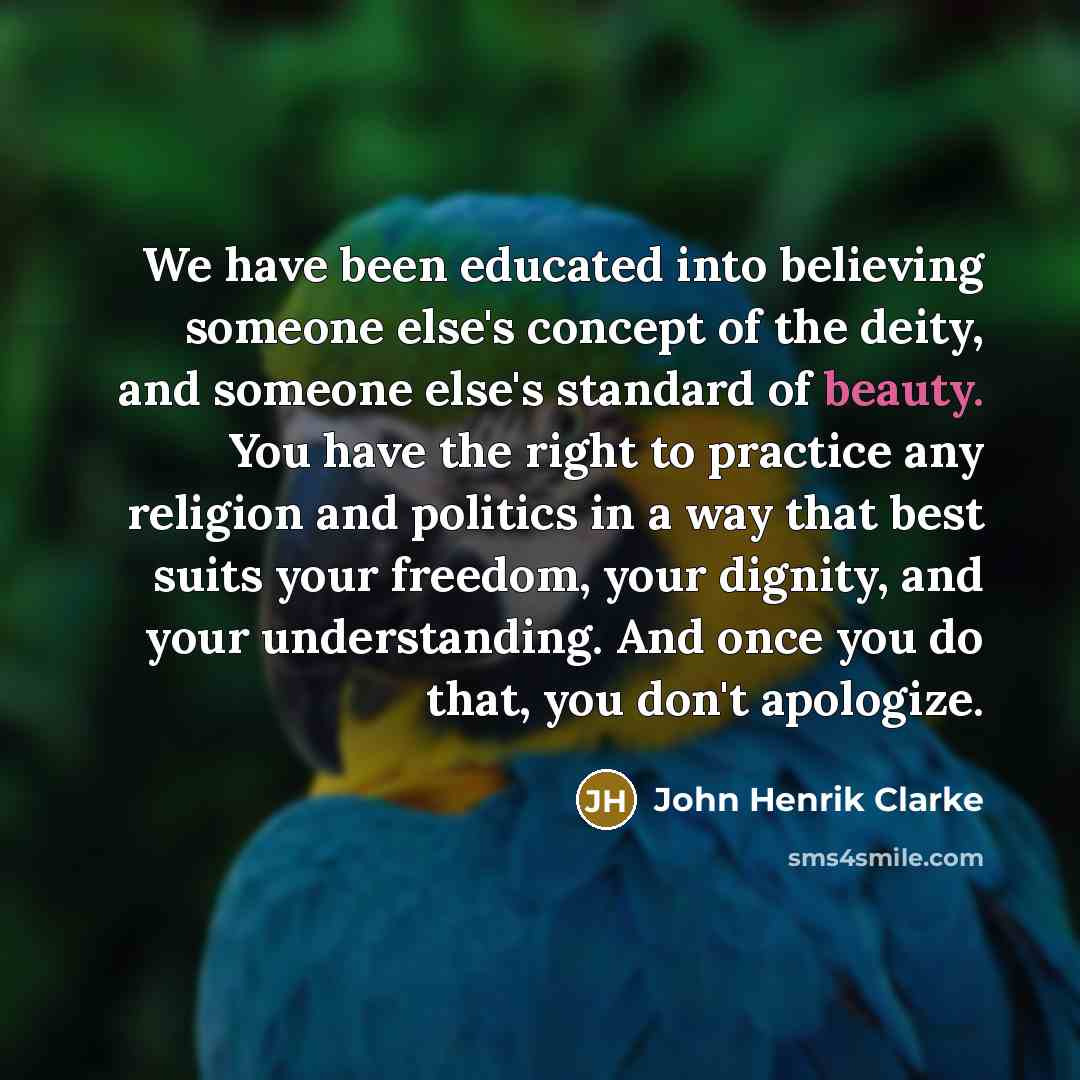 “We have been educated into believing someone else's concept of…” quote by John Henrik Clarke