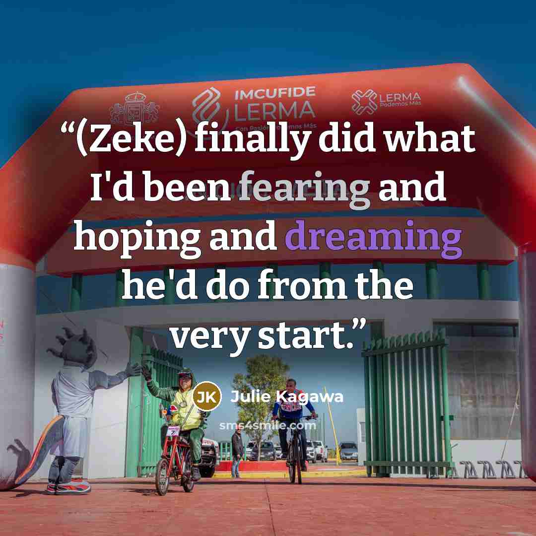 “(Zeke) finally did what I'd been fearing and hoping and dreaming he'd do from the very start.” quote by Julie Kagawa