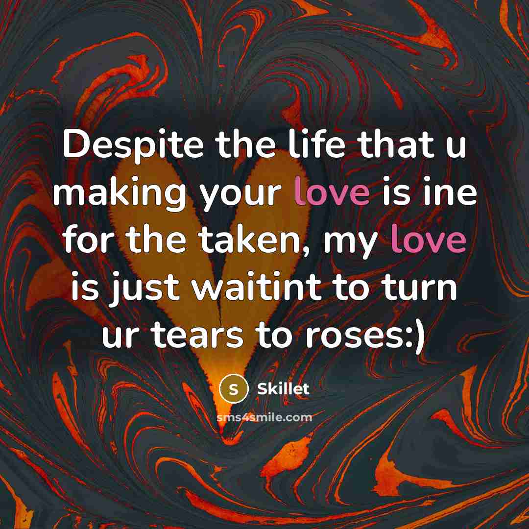 “Despite the life that u making your love is ine…” quote by Skillet