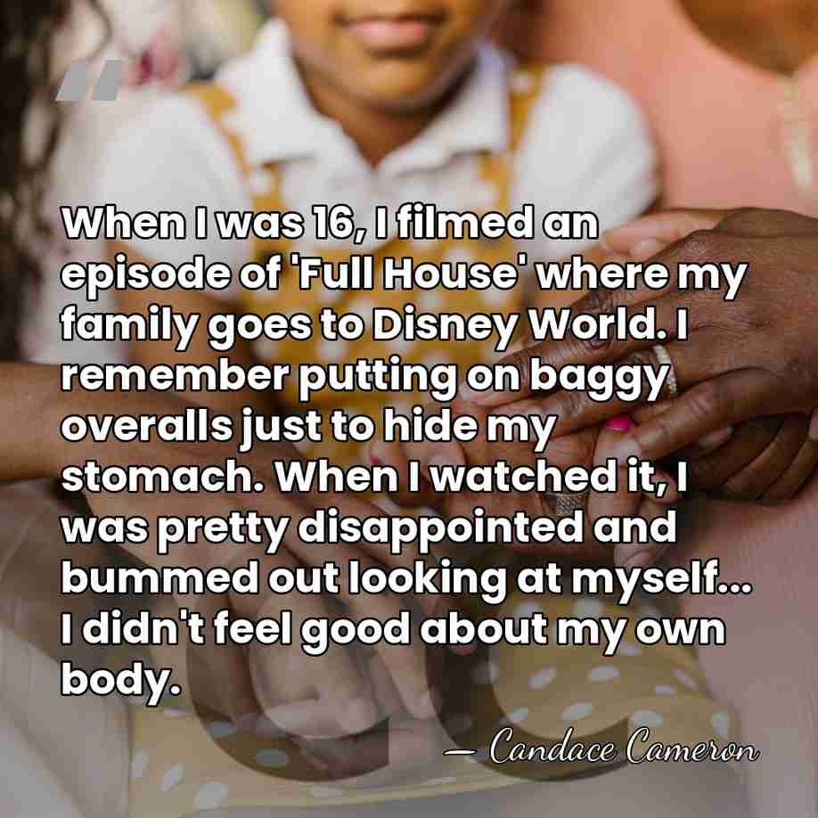 When I was 16, I filmed an episode of 'Full House' where&hellip; - Candace Cameron