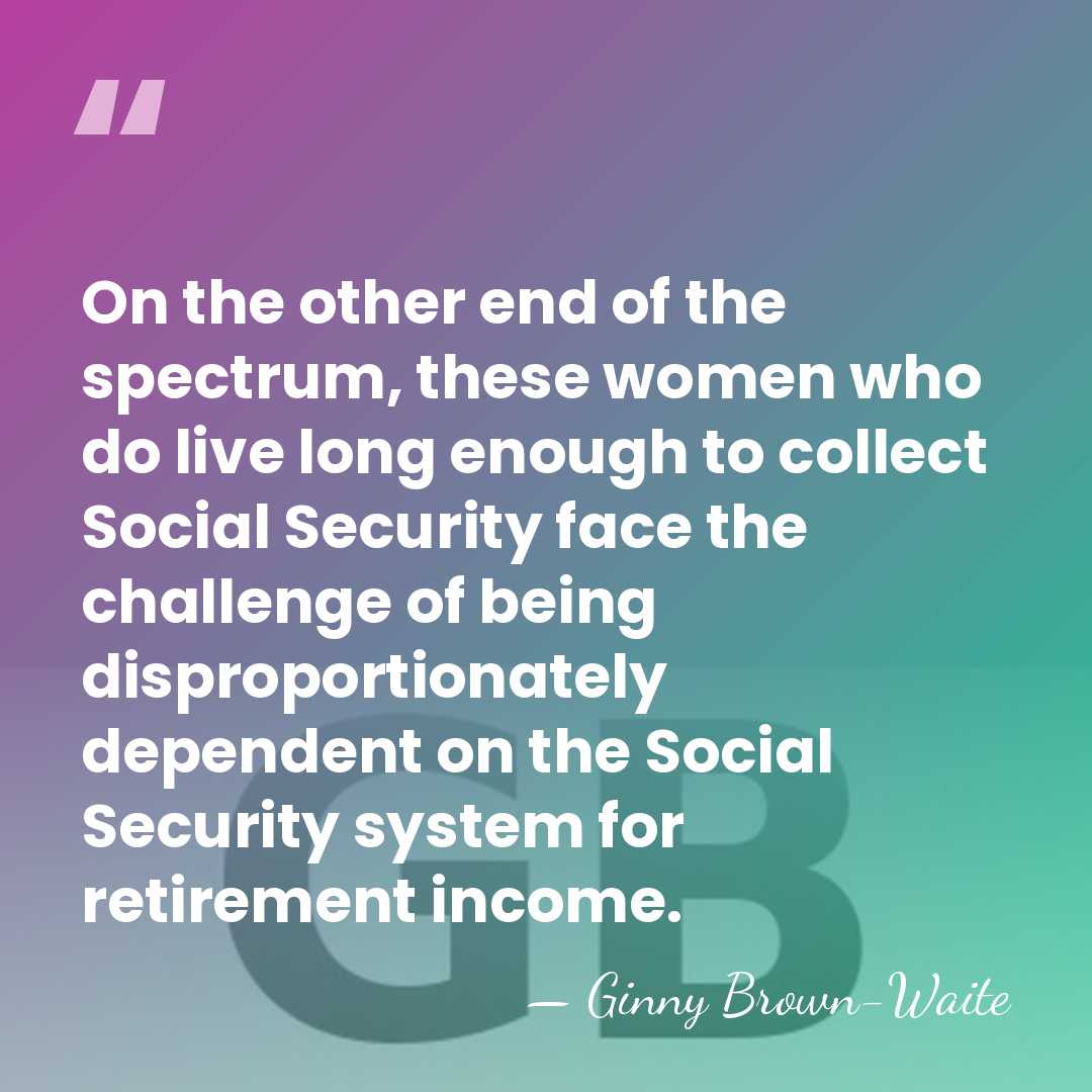 On the other end of the spectrum, these women who do live&hellip; - Ginny Brown-Waite